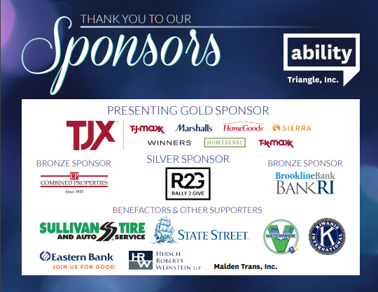 Thank you to our sponsors