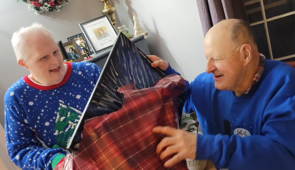 Wayne opening present